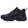 Li Ning Defender Bequeme Rutschfeste Mittelhohe Freizeitschuhe Herren Schwarz Fleece gefüttert AGLT127-1