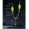 5pcs Suspension Carp Fishing Hook Anti Bottom Carp Rigs Fishing Lure  Fishing Tackle