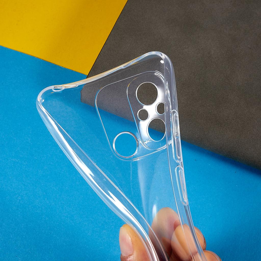 For Xiaomi Redmi 12C 4G/Redmi 11A 4G Protective Case Soft TPU Cover Transparent 1.5mm Phone Case