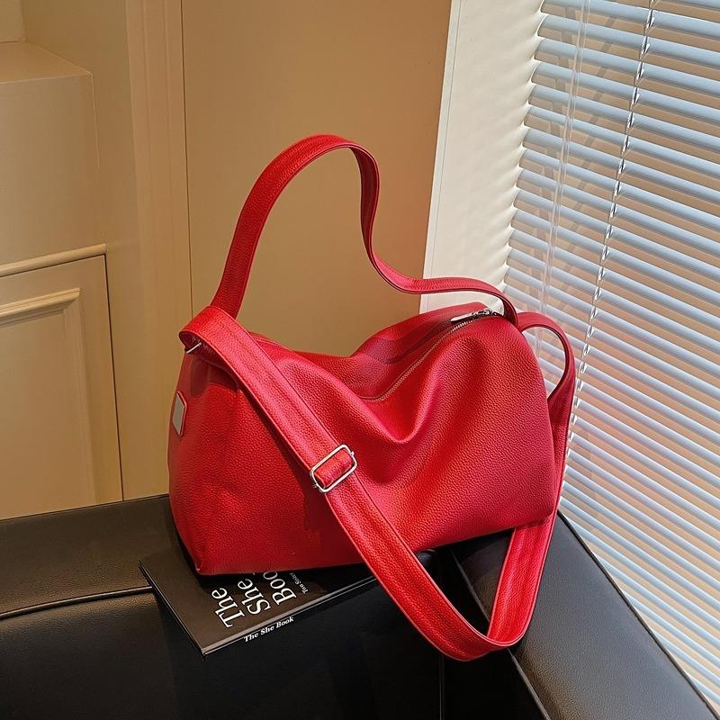 Bag women's new trendy large-capacity student pillow bag high-end simple commuter shoulder messenger bag