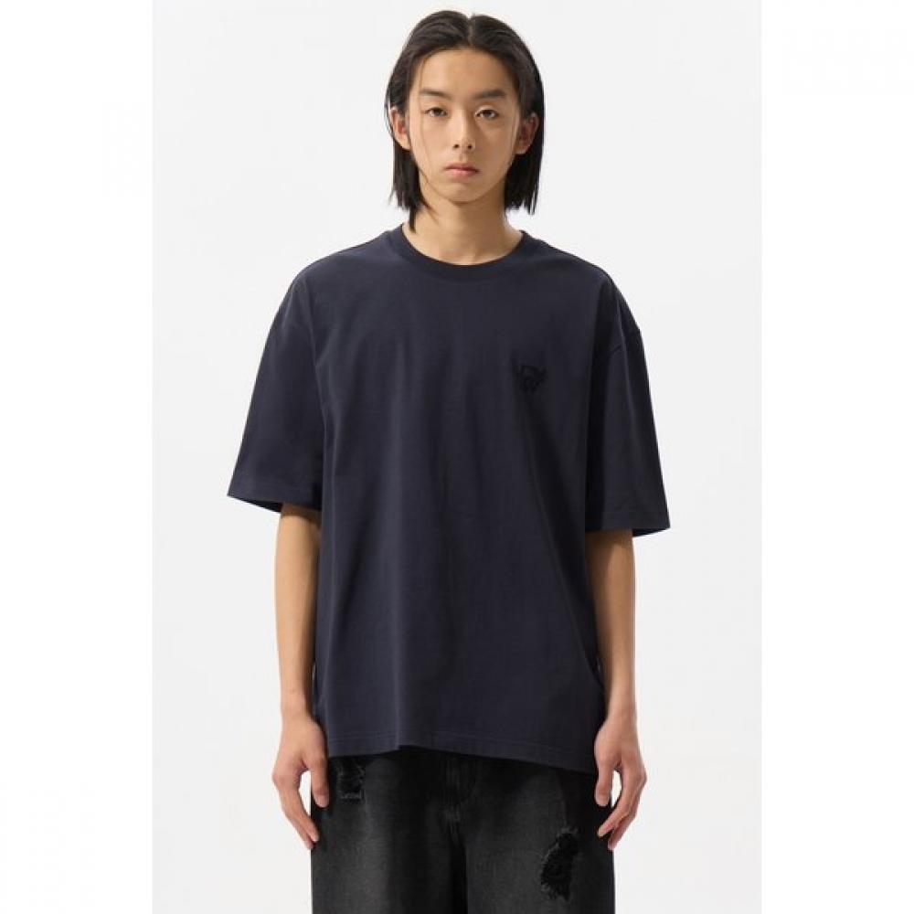 Customellow Graphic T shirT Navy cwTam25425nyx
