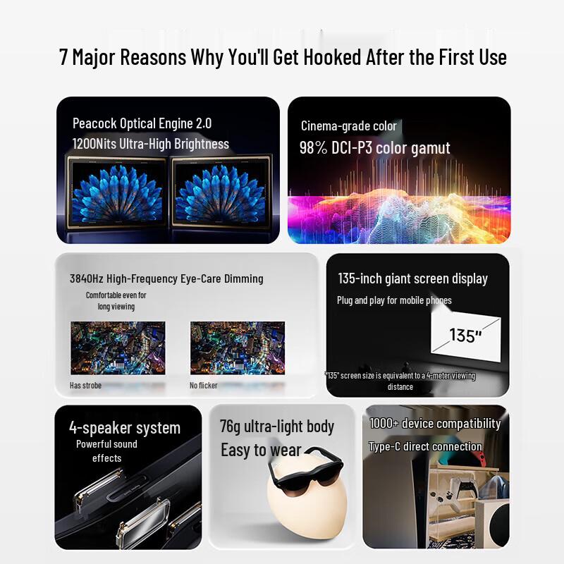 RayNeo Air 3s 4th Anniversary Edition Smart AR Glasses