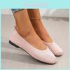Cozy And Stylish Women's Low Heel Casual Fisherman Shoes With Breathable Fabric In Soft Pink Or Light Blue