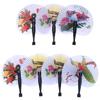 Sommer-Handfächer, chinesischer Falthandfächer, bedrucktes Papier, dekoratives Geschenk