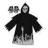 Sensenmann Kostüm Set Halloween Kapuzenmantel Robe für Foto Requisiten Verkleidung 100cm