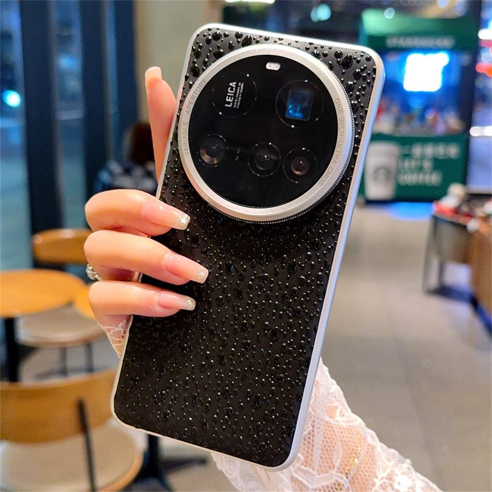 For Xiaomi 15 Ultra Case Creative Raindrop Phone Back Cover