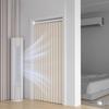 Door Curtain Pleated Door Curtain Folding Door Curtains Accordion for Bedroom Curtain Partitions, Wardrobes, Shoe Cabinets Etc