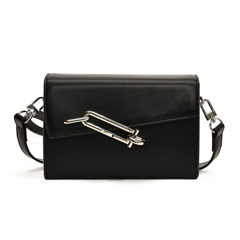 

Women s bag fashion square simple pu niche design women s small square bag 24 new commuter literary shoulder messenger bag