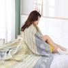Five-Layer Pure Cotton Gauze Towel Blanket - Lightweight Summer Cover for Adults