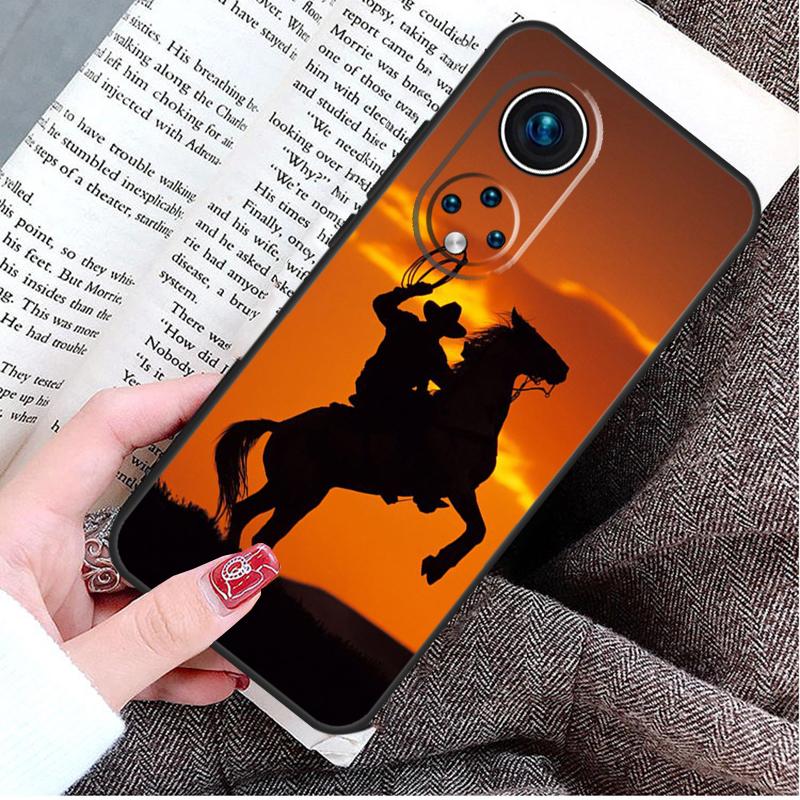 Rodeo Cowboy Lasso Case For Honor Magic 8 7 6 Pro Honor X9d X9c X9b X9a X8b X8c Win 50 70 90 200 400 Lite Cover