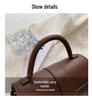2025 Versatile Women's Textured Shoulder Bag - Retro Handbag & Small Square Messenger