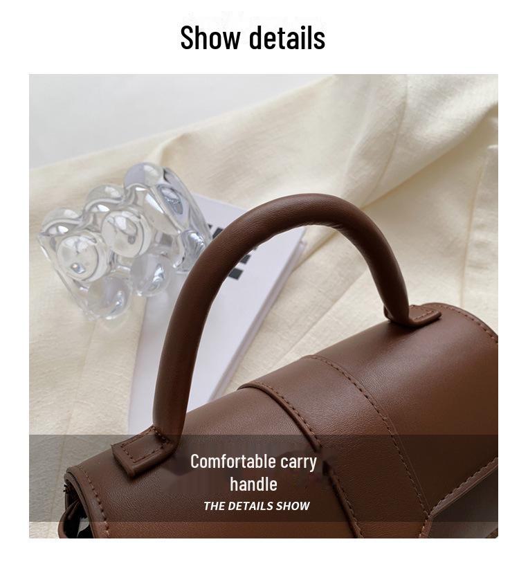 2025 Versatile Women's Textured Shoulder Bag - Retro Handbag & Small Square Messenger