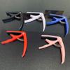 White Universal Ukulele Capo Plastic Uk Tone Clip Ukulele Tuning Clamp  Electric
