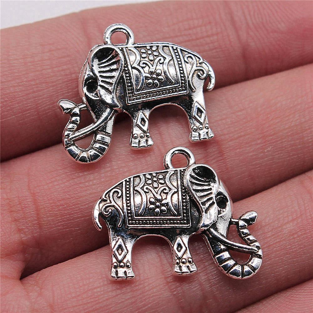Charms Elephant God Pendants Kids' Jewelry Materials QC049
