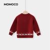 MOMOCO Girls' Fleece-Lined Festive Sweater