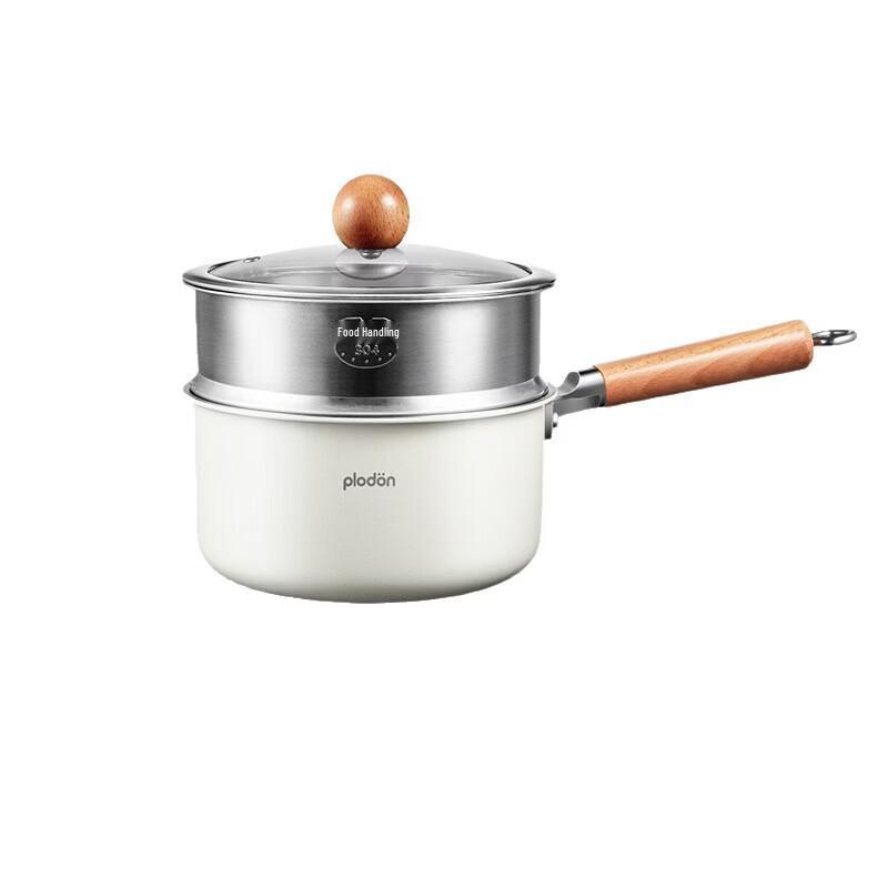 PLODON Stainless Steel Baby Food Pot with Steamer