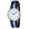 Klefer Women's Analog Waterproof Watch with Fabric or Nylon Strap, Blue, TE-AM042-NVS