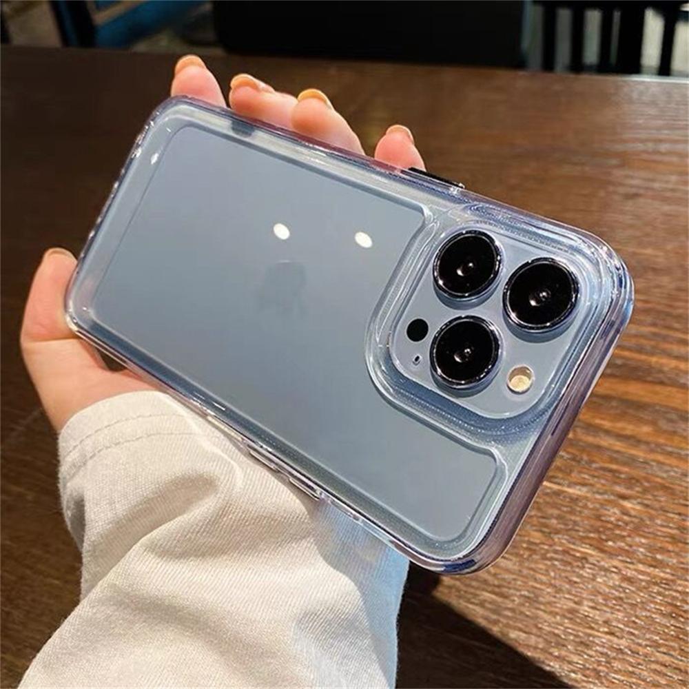 

Роскошный прозрачный кристальный чехол для iPhone 15 11 12 13 14 Pro Max X XR XS 7 Plus мягкий бампер противоударный жесткий акриловый чехол For iPhone 13 ProMax чистый