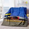 Kw Heavy Trucks Customize Your Name Blanket Cozy Personalized Blanket Ultra-Soft Suitable for Bed Couch Picnics Seaside Ideal for All Seasons