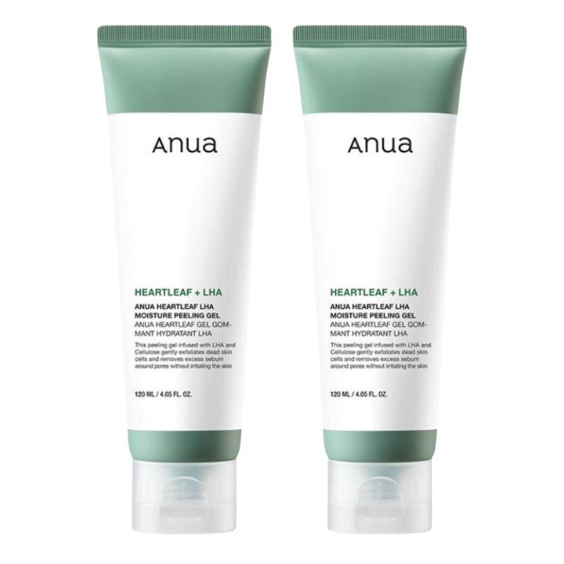 Anua Heartleaf LHA Moisture Peeling Gel 120ml with LHA 4-Derivative System, Heartleaf 10%, Cellulose & Moisture Care