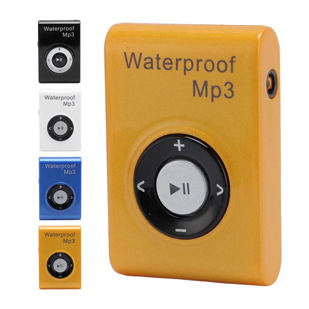 Swimming MP3 Player 8GB Memory Multifunctional Portable Underwater Music Player with Headphone for Diving Surfing Running Skiing