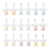 50Pcs Angel Pendant Keychain Angel Charm Keyrings Fashion Backpack Accessories for Handbag,Purse Decors Key Charm