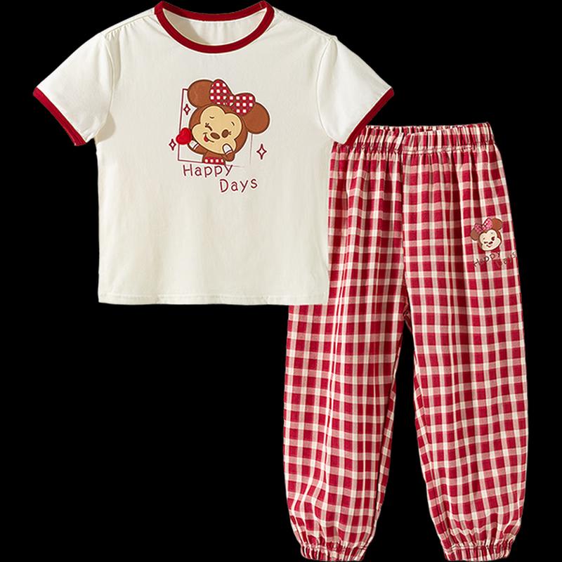 Disney Girls' Cool-Touch T-Shirt & Mosquito-Proof Pants Set
