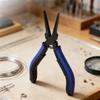 Flat Nose Pliers Thin with Up to 22mm Smooth Jaw For Jewelry Making Pliers Electronics Repair With Ergonomic Handle