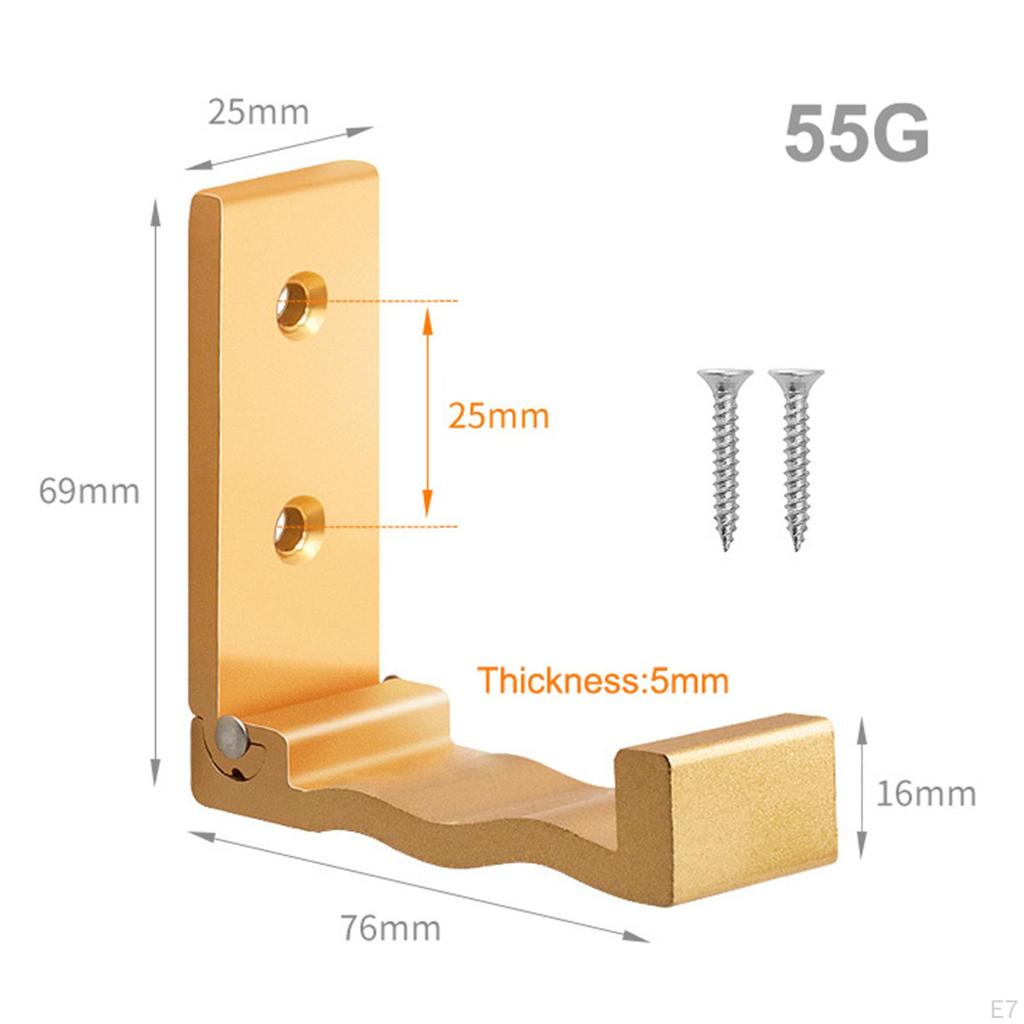 Folding Coat Hook Waterproof Hat Utensils Wall Hooks Foldable for Windows Jackets Outdoor