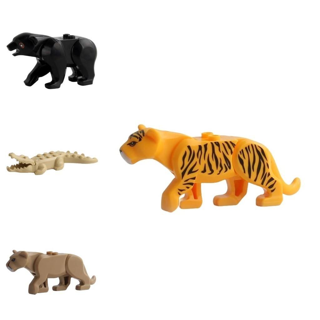 3d Animal Crocodile Building Blocks Diy Plastic Toy Gift For Kids