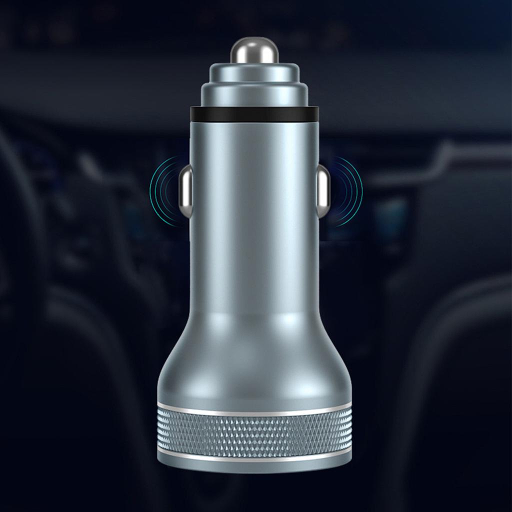 Car Charger PD and QC3.0 Fast Charging Portable Smart Temperature Control Safe for Phone Laptop Digital Camera