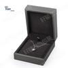 Jewelry Packaging Box: PU Brushed Bracelet, Ring, Pendant, and Gift Storage Box