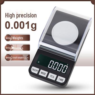 100g High-Precision Jewelry & Carat Scale, 0.001g Accuracy for Gold & Medicinal Materials