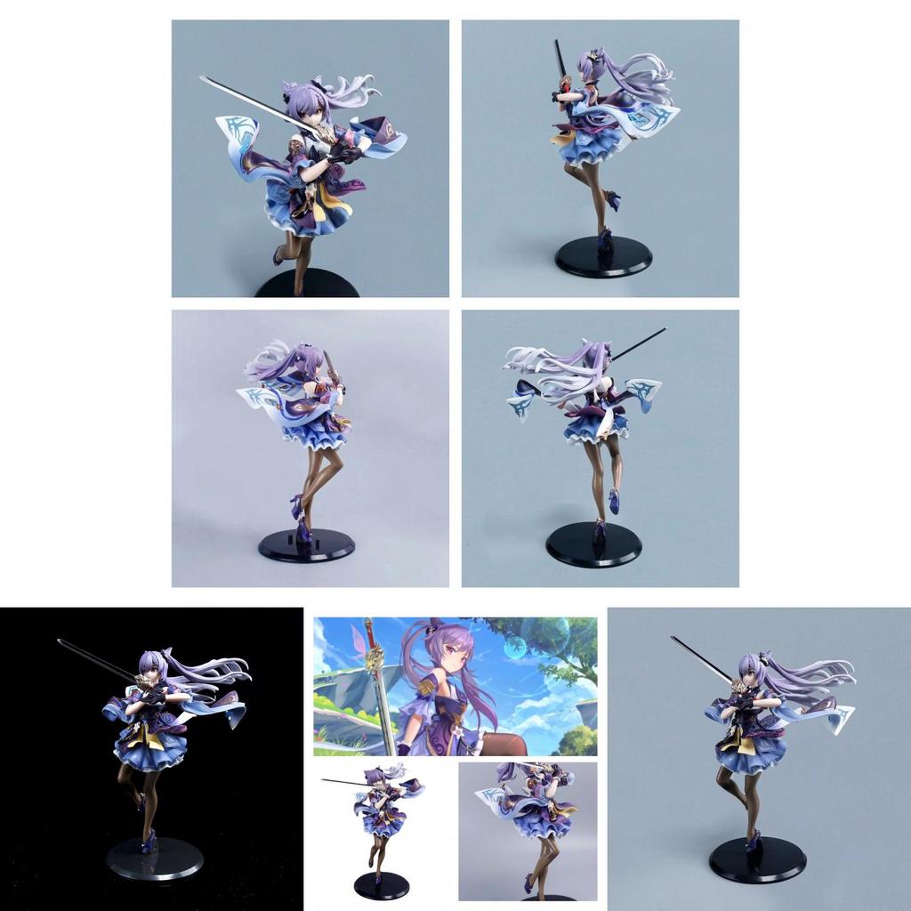 Genshin Impact Keqing Standing Figure Pvc Bagged Collectible