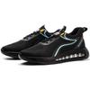 JB9191 Factory Sourcing New Breathable Mesh Safety Shoes Comfortable Slip Resistant Safety Shoes   Men Black Sports Shoes
