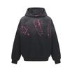 Mens 2026 American Street Style Hoodie Distressed Washed Loose Hip Hop Sweatshirt