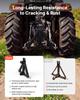 3 Point Trailer Hitch with 50.8 mm Receiver, 3 Pt Quick Hitch Attachment, Tractor Tow Drawbar Adapter, Compatible with Category 1, Kubota, Mahindra,