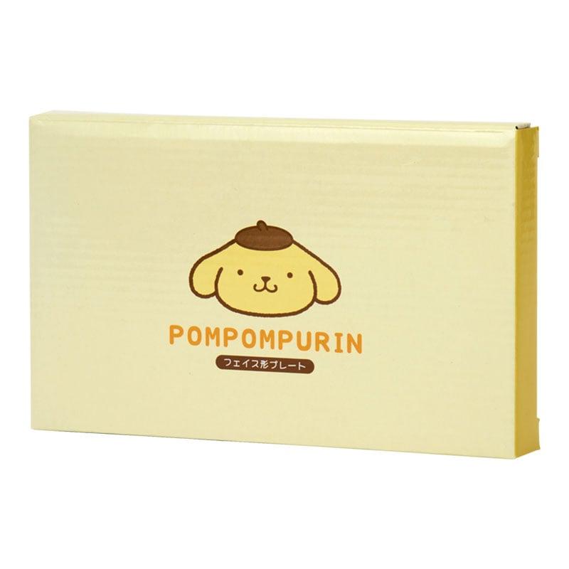 Sanrio Pompompurin Face-Shaped Plate Japan NEW Sanrio Characters