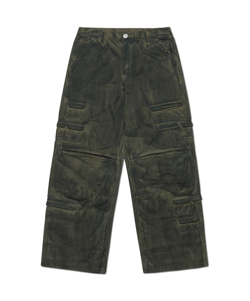 Nomaenyueol Painted Cargo Pants - Khaki