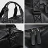 Waterproof Sports Gym Bag with Shoe Pouch Weekender Overnight Bag Large Travel Duffel for Men and Women