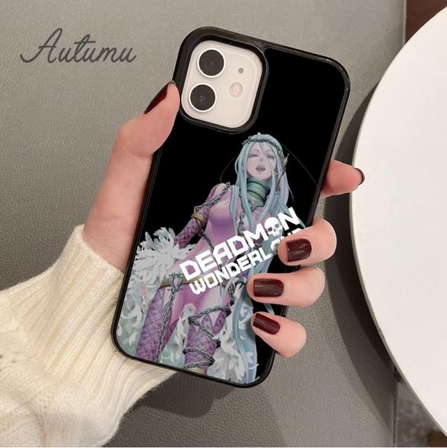 Japna Anime Deadman Wonderland Phone Case for iPhone 11 12 13 14 Pro Max Mini XR XS SE 2020 7 8 Plus Samsung S21 S22 Shell