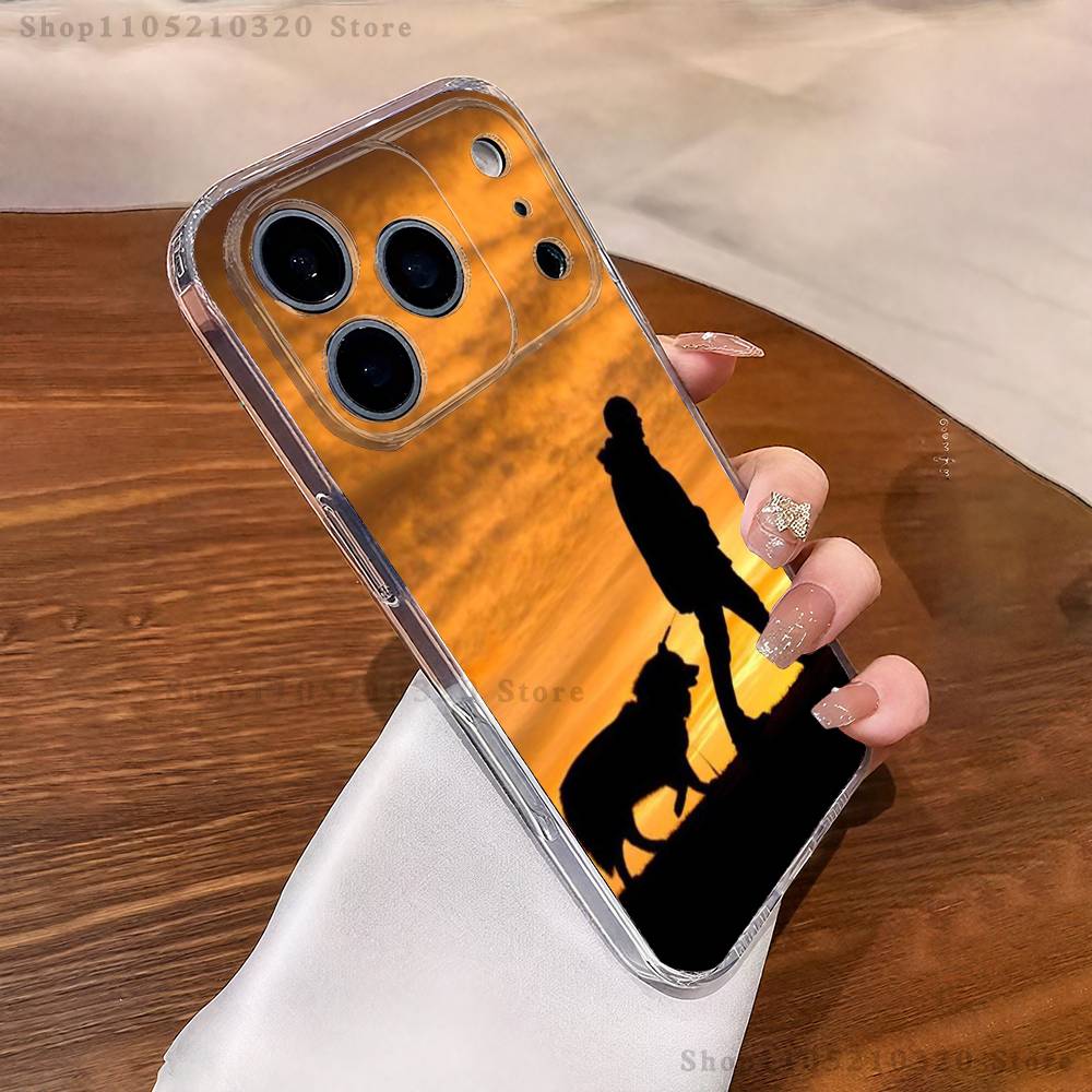 

Art Hunter Dog Phone Case For iPhone 17,16,11,15,13,14,12,Air,Mini,Plus,Pro,Max,Plus,E Clear Soft Shell iPhone13PRO