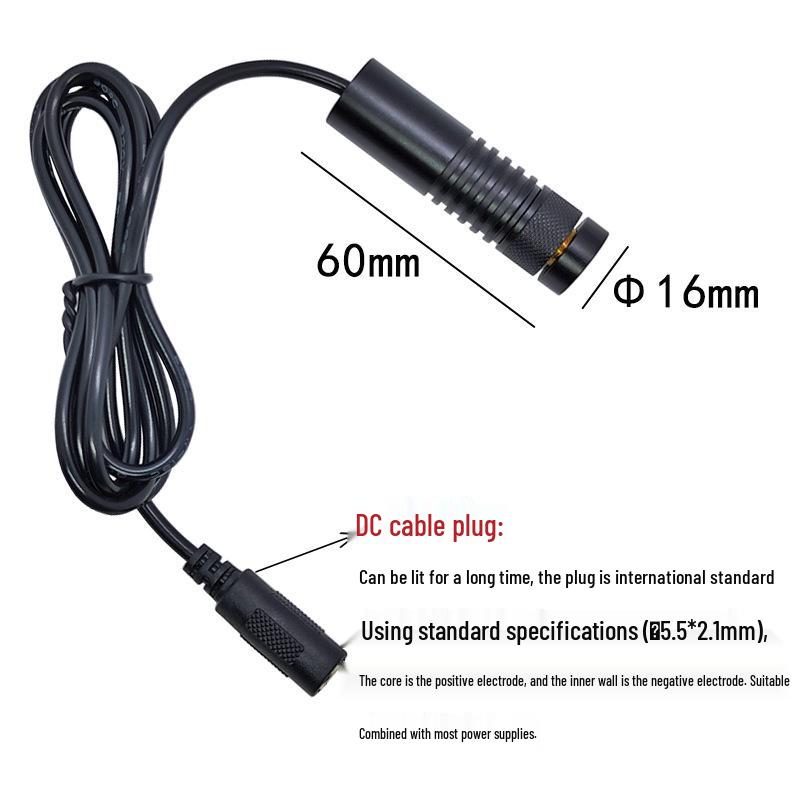16x60mm 30mW 450nm Blue Laser Module with Adjustable Focus and Starry Sky Projection