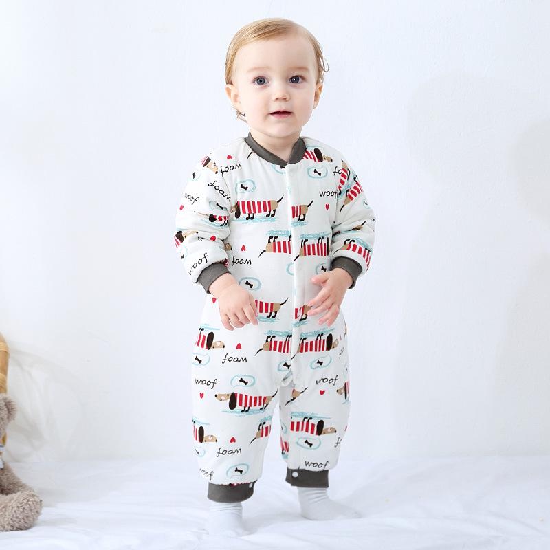 

DuPont Baby Cotton-Padded Jumpsuit: Class A Quilted One-Piece for Spring & Autumn - Warm Pajamas Romper 59