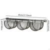 Collapant Basket, Garlic Guard, Kitchen Organizer Who Space in The Container for