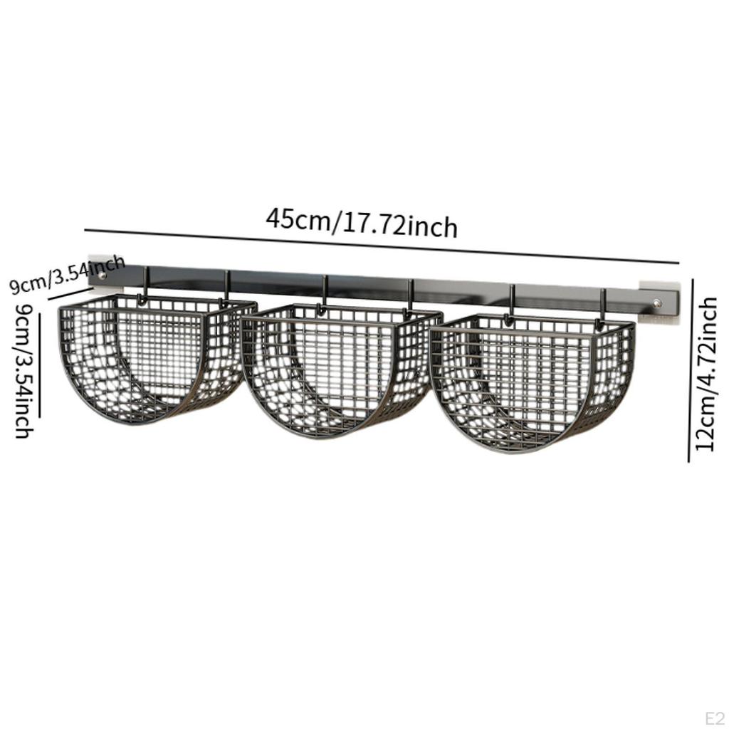 Collapant Basket, Garlic Guard, Kitchen Organizer Who Space in The Container for