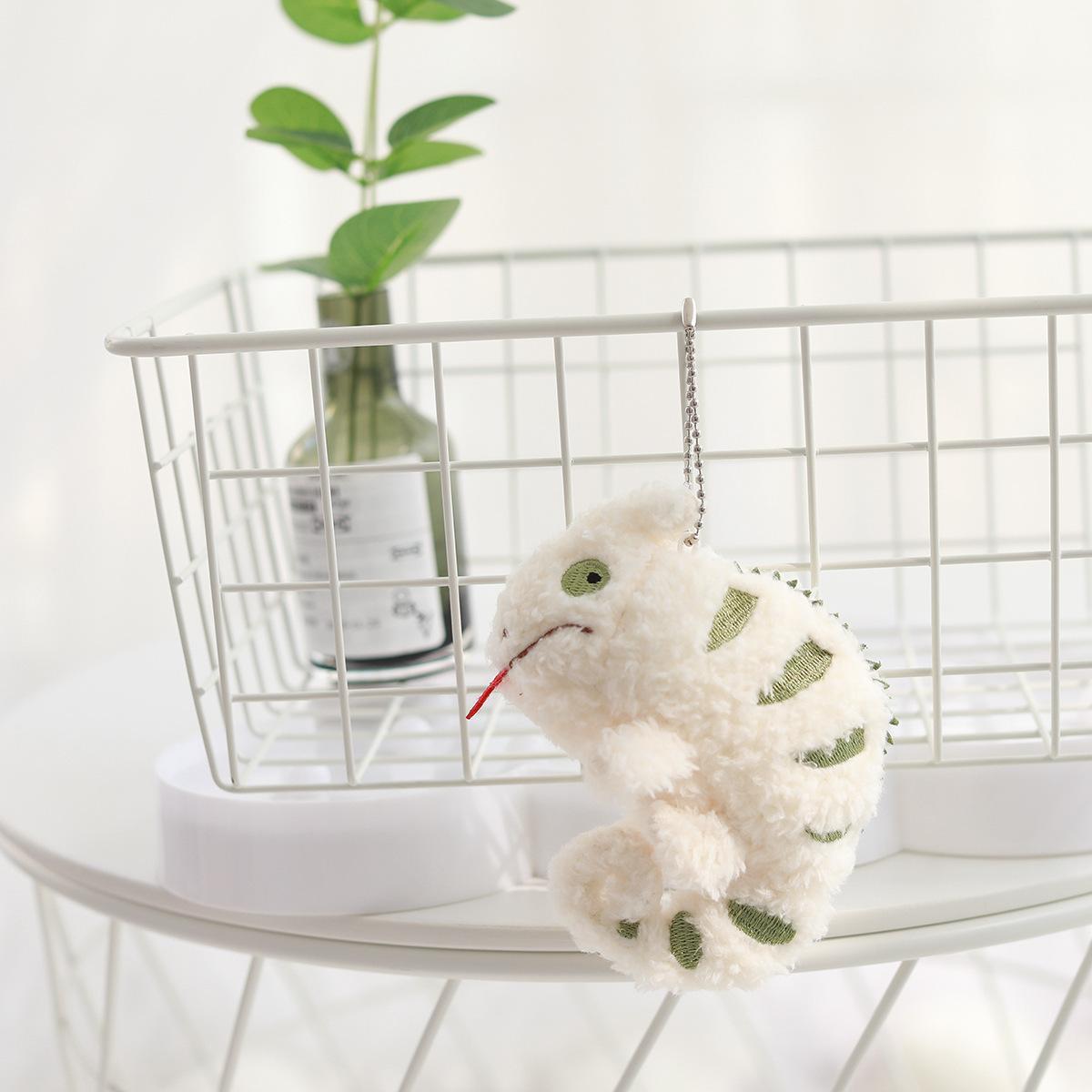 Имитация ящерицы хамелеона плюшевая игрушка кукла подвеска кукла украшение для дома тряпичная кукла подарок на день рождения 12cm（0.02kg）