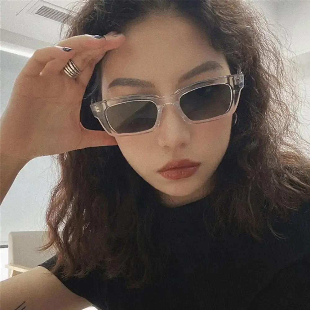 New Style Retro Style Small Square Sun Glasses for Women's Vintage Style Trendy y2k Sun Eyeglasses Brand Designer Luxury Design Eyewear for Male