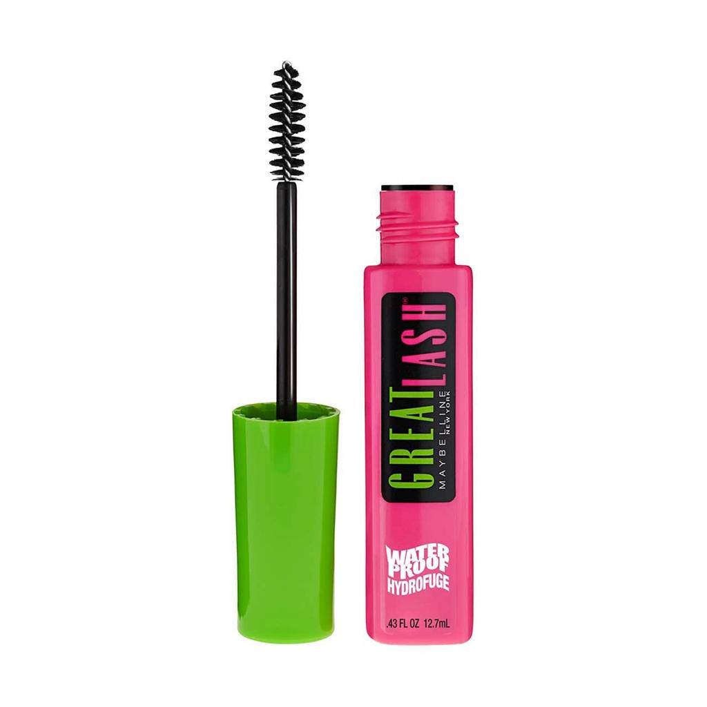 Maybelline Great Lash Waterproof Mascara Very Black 0.43 oz Pack of 6