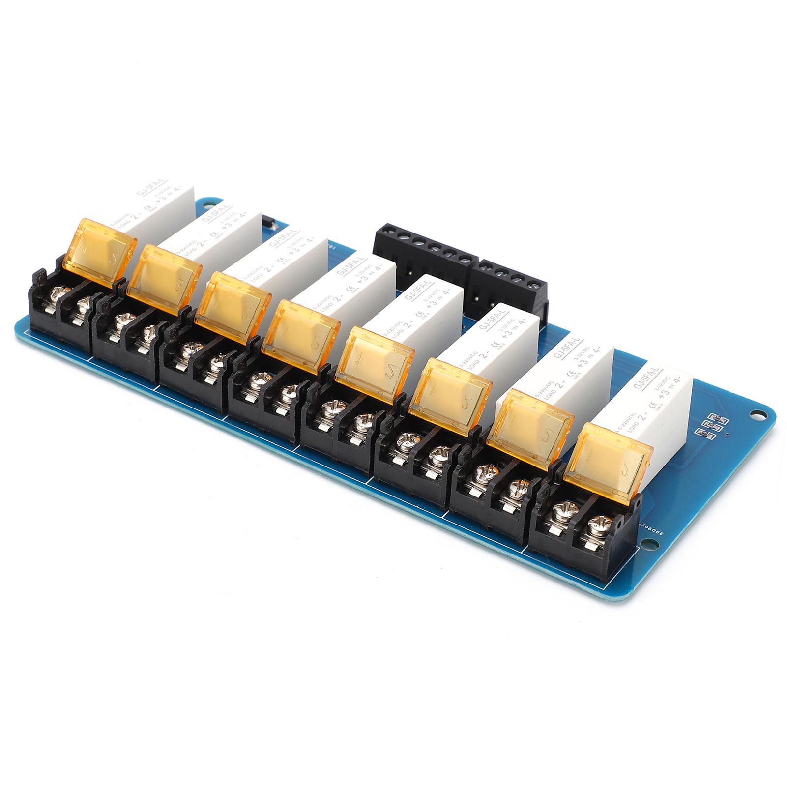 

8 Channel Relay Module Solid State SSR Distribution Control Equipment 5A DCDC 5V220V
